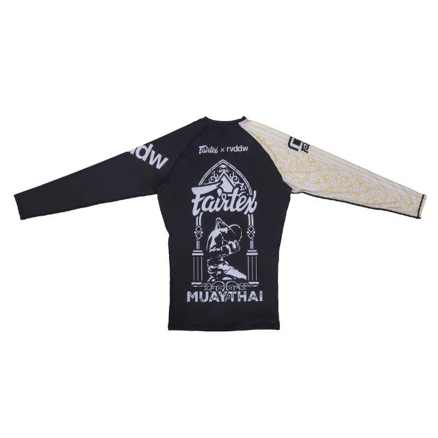 Fairtex x reversal RASH GUARD��Spirit of Wai Kru Edition