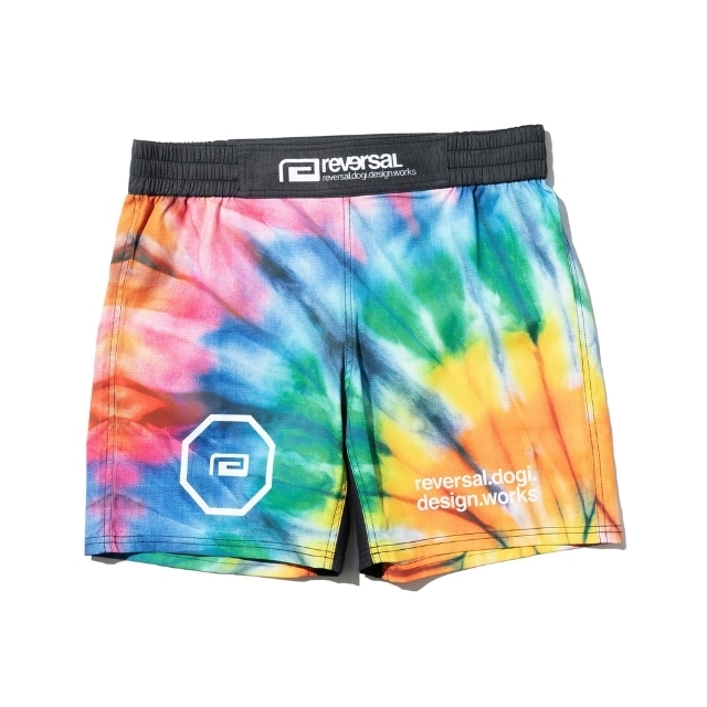 TIE DYE FIGHT SHORTSSHORT LENGTH / NO POCKET