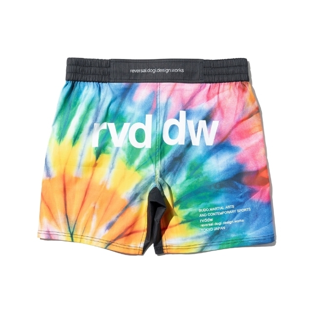 TIE DYE FIGHT SHORTSSHORT LENGTH / NO POCKET