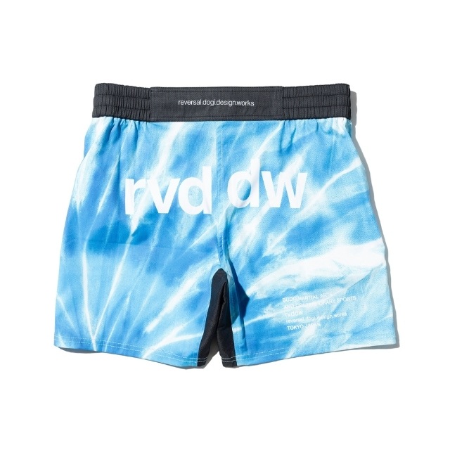 TIE DYE FIGHT SHORTSSHORT LENGTH / NO POCKET