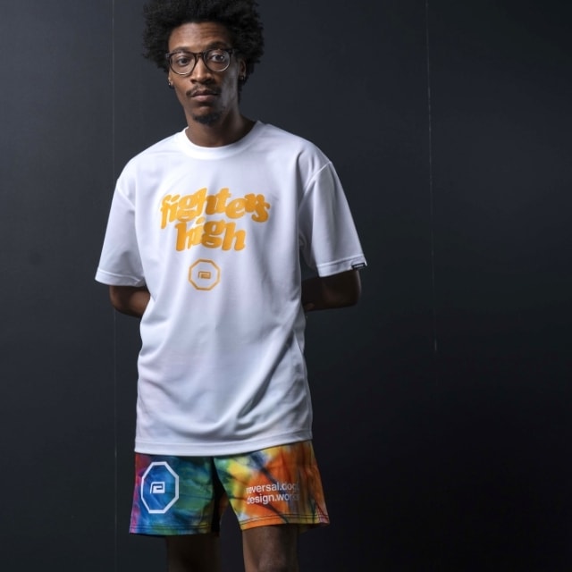 TIE DYE FIGHT SHORTSSHORT LENGTH / NO POCKET