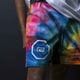TIE DYE FIGHT SHORTSSHORT LENGTH / NO POCKET