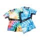 TIE DYE FIGHT SHORTSSHORT LENGTH / NO POCKET