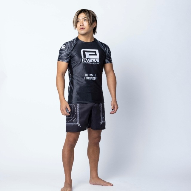MANDALAS SHORT RASH GUARD
