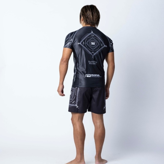 MANDALAS SHORT RASH GUARD