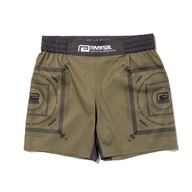 MANDALAS FIGHT SHORTS��SHORT LENGTH / NO POCKET��