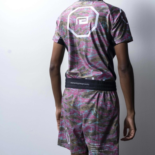 POUNCER CAMO FIGHT SHORTSSHORT LENGTH / NO POCKET
