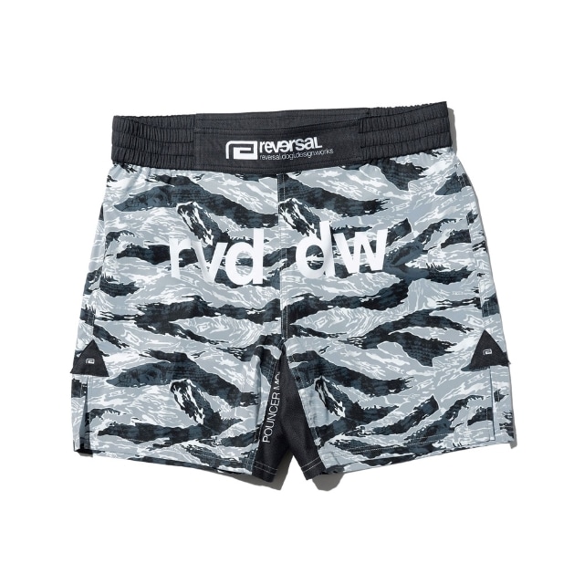 POUNCER CAMO FIGHT SHORTSSHORT LENGTH / NO POCKET