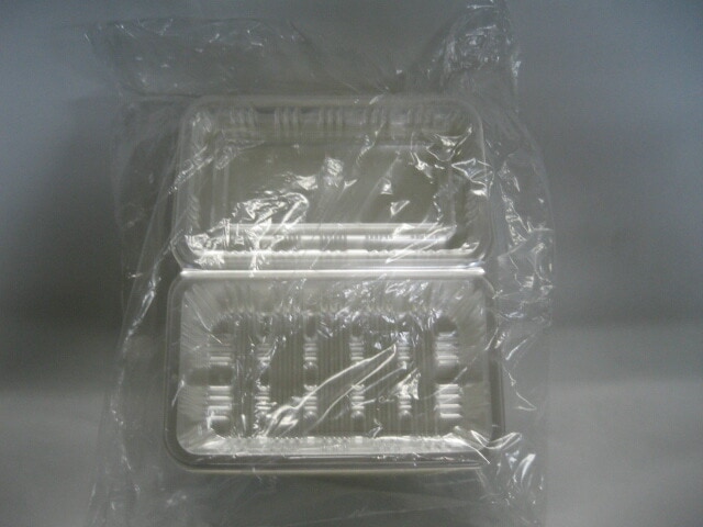 フードパック 中深 95×164×40mm 【100枚】 デンカポリマー 惣菜 容器