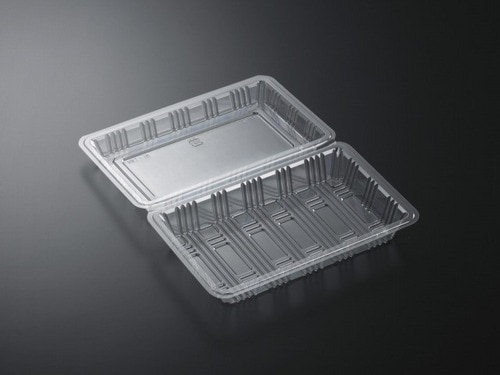 フードパック 特1深 138×219×50mm 【100枚】 デンカポリマー 惣菜 容器 透明 パック 使い捨て テイクアウト お持ち帰り コロッケ 揚げ物 天ぷら 焼きそば 焼き鳥 生そば 業務用 プロ用 文化祭 学園祭 デリバリー 宅配 おしゃれ 使い捨て食器 使い捨て皿 器