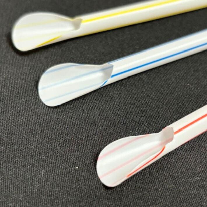 かき氷用】スプーンストロー【1箱 500本入】 かき氷 スプーン 使い捨て