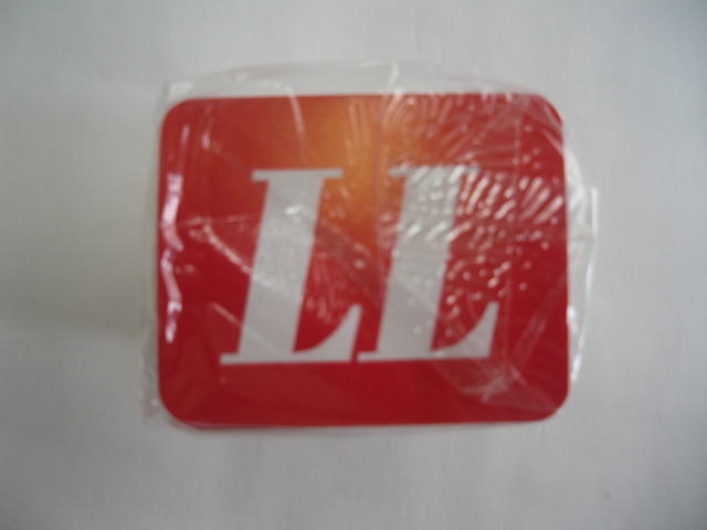 表示ラベル  【紙】 サイズラベル LL 赤 500枚 縦47×横57mm 片面印刷  粘着は付いてません 表示ラベル 表示 サイズ ラベル みかん フルーツ 果物 信和