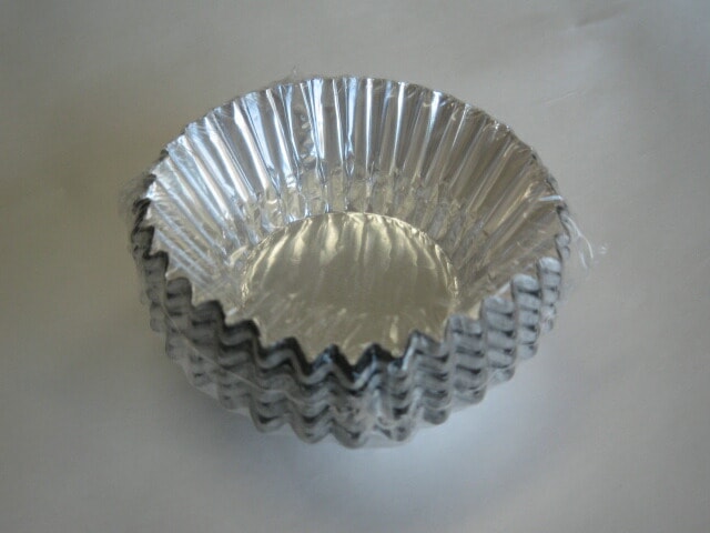 【薄手】ホイルケース 6号 底径40×深さ25mm（厚み11μ）【500枚】【レンジ不可】 大黒工業アルミケース アルミ ホイル 6 業務用 弁当 仕出し 使い捨て 消耗品 弁当箱 おかず 料理 丸 合い紙なし コンパクト ごみ削減