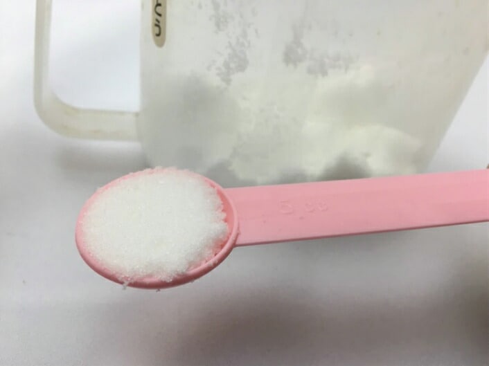 家庭用 計量 スプーン 5cc 桃 【20個入】 サイズ:長139×巾18mm プラスチック プラ 料理 かわいい カラー 料理教室 調理教室 安い 楽しい 色 メジャー 大さじ 小さじ キッチン ピンク 雑貨 農薬