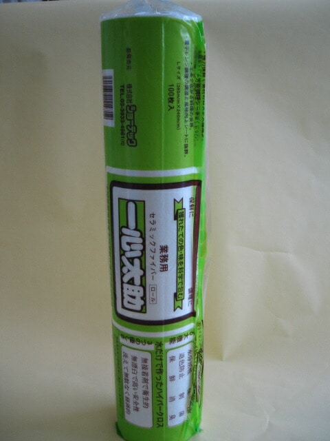 一心太助  L 【1本】 100枚入 ミシン目付 サイズ:385×240mm セハー セハージャパン 吸水シート 制菌 消臭 保温 酸化防止 不織布 セラミック ロール