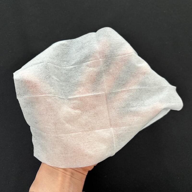 200枚】 不織布 おしぼり 平型 無地 1袋 200枚 広げた状態 180×240mm