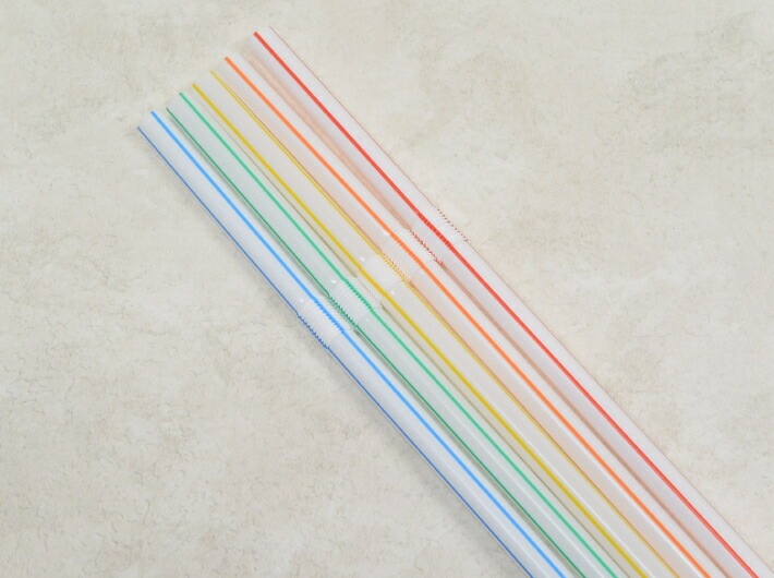 5色 【ストロー】フレックスストロー 裸 曲がるストロー 1箱 500本 6パイ×210mm 曲がる ドリンク 使い捨て テイクアウト ストロー まがる レストラン カフェ 持ち帰り 業務用 プロ 喫茶店