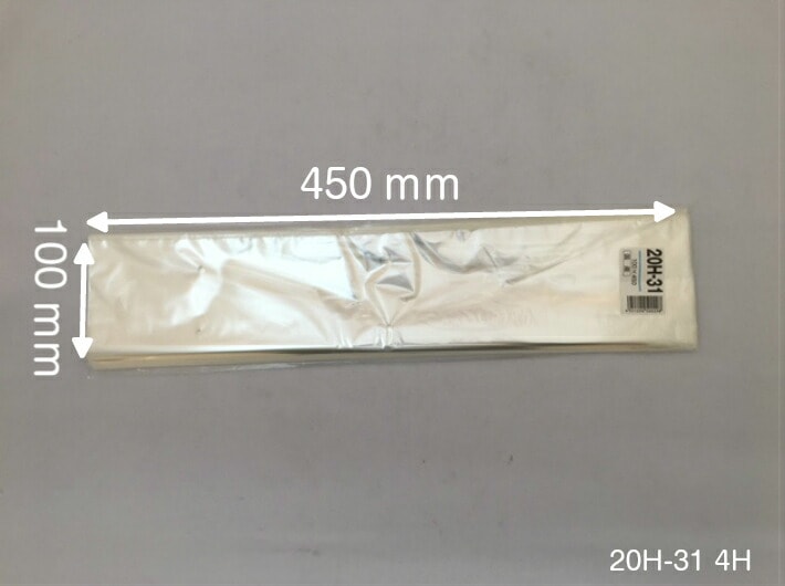 OPP ハイパーボードン 20H-31【4穴】0.02×100×450mm プラマークなし