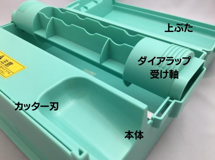 ダイアラップカッター 手動ラップ 包装機 1台 幅364×奥行238×高さ162mm