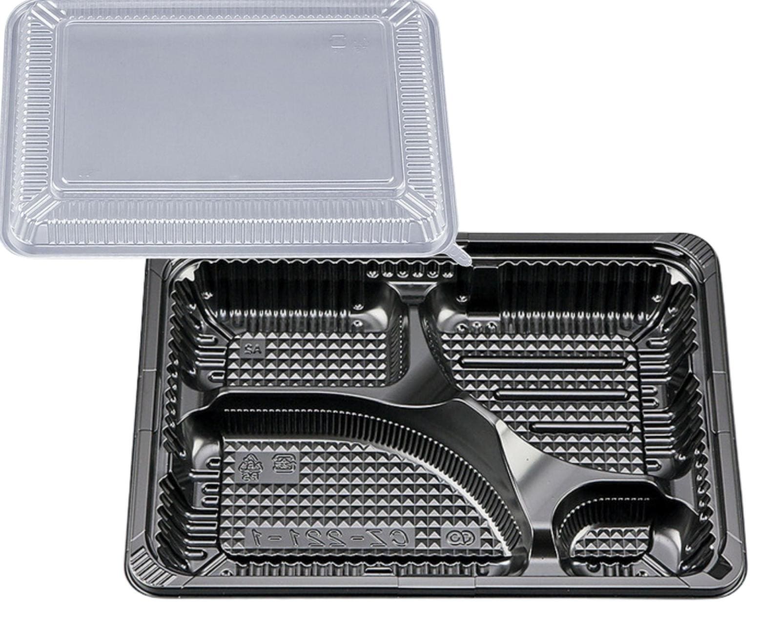 使い捨て弁当箱&蓋 CZ-221 各600個入り 使い捨て弁当箱&蓋 CZ-221 各600個入り CZ−221−1