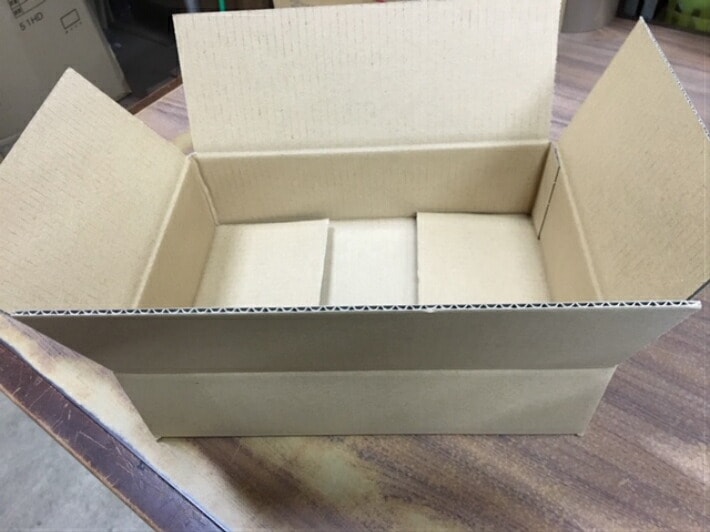 【オリジナル】 段ボール 60サイズ【内寸:287×204×76】【20枚】A式B段　C5×120×C5 梱包 発送 荷物 小口荷物 外寸:290×210×85mm