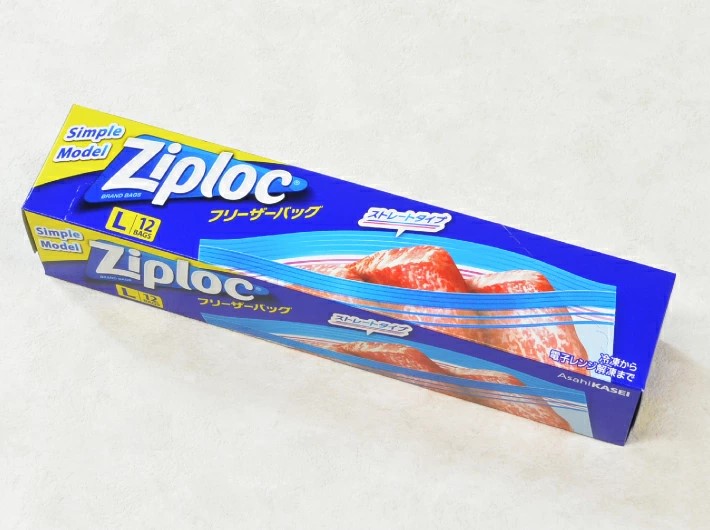 旭化成ホームプロダクツ ジップロック フリーザーバッグ  L 12枚 縦273×横268mm ポリエチレン 耐熱:100℃ 耐寒:-70℃ 保存 冷凍 整理 整頓 電子レンジ 解凍 冷凍保存 ストレートタイプ