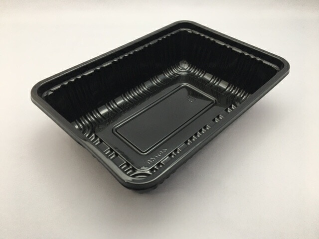 【ブラック】フルーツケース K-21 黒【100枚】202×140×50mm  リスパック 果樹 果物 容器 ブラック フルーツ ケース プラスチック いちご ぶどう りんご 梨 桃 ギフト シャインマスカット 供物 お供え 盛り合わせ 詰め合わせ