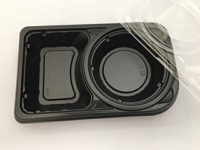 【セット】CBFN ランチ 11 黒 セット【50枚】 本体:253×157×高39(蓋12)mm 弁当箱 シーピー化成 弁当 容器 使い捨て カレー テイクアウト 強嵌合 ブラック 業務用 プロ用 文化祭 学園祭 デリバリー 宅配 おしゃれ 使い捨て食器 使い捨て皿 器