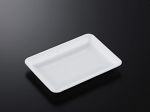 発泡 トレー CN24-17E （L)【100枚】 235×170×25 mm 中央化学 PSP 白 食品トレー   容器 刺身 惣菜 鮮魚 テイクアウト お持ち帰り 使い捨て レンジ不可 CNトレー CN おしゃれ 使い捨て食器 使い捨て皿 器