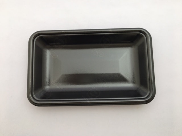発泡 トレー エコ 黒 FLB-A12-25【100枚】196×120×25mm エフピコ PSP ブラック 食品トレー   容器 刺身 惣菜 鮮魚 テイクアウト お持ち帰り 使い捨て レンジ不可 FLB おしゃれ 使い捨て食器 使い捨て皿 器