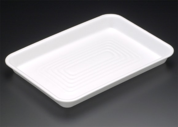 発泡 トレー GP-560 白 【50枚】 330×230×32mm GP 560 リスパック PSP ホワイト 食品トレー   容器 刺身 惣菜 鮮魚 テイクアウト お持ち帰り 使い捨て レンジ不可 トレー おしゃれ 使い捨て食器 使い捨て皿 器