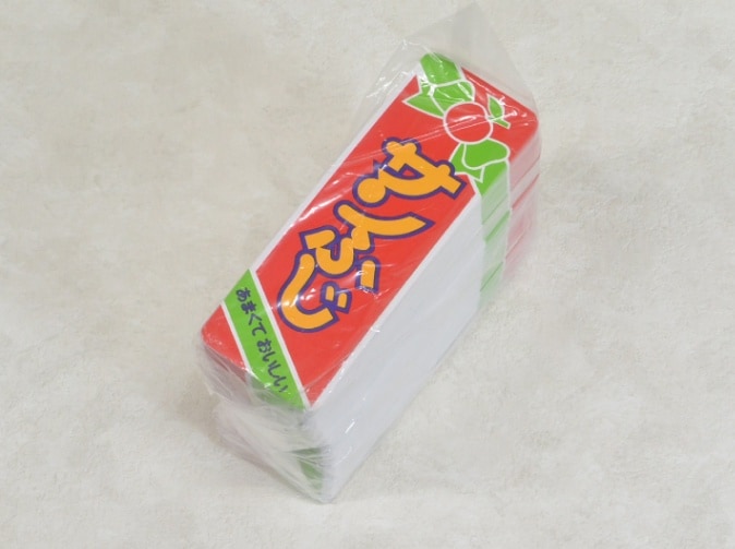 ネットラベル 小 「サンふじ」 1冊 【500枚】 サイズ:46×133mm 紙 信和 ネット ラベル りんご 林檎 ふじ フルーツ 果樹 果物 販促 販売   