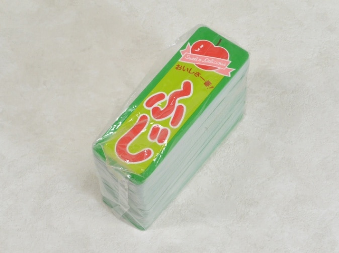 ネットラベル 小 「ふじ」 1冊 【500枚】 サイズ:46×133mm 紙 信和 ネット ラベル りんご 林檎 ふじ フルーツ 果樹 果物 販促 販売   