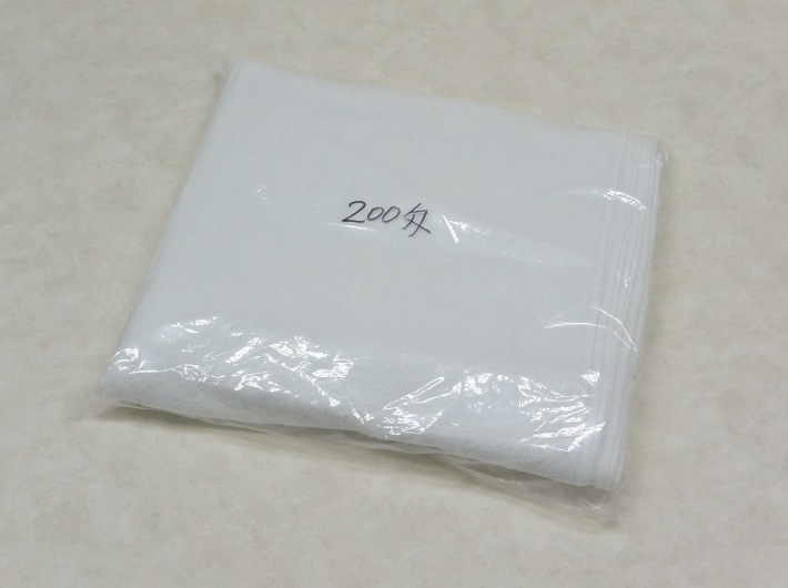 タオル 200匁 白 綿 100% 1ダース 12枚 中厚手 雑巾 約33×80cm 掃除用タオル 使い捨て 台拭き 厨房 拭き取り ダスター 清掃 洗車 洗浄  ペット 介護