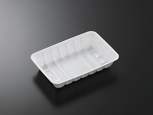 発泡 トレー ミンチトレー MIC300 ( 20-13 )  【50枚】 196×130×38 mm 中央化学 PSP 白 食品トレー 容器 精肉ミンチ 刺身 惣菜 鮮魚 テイクアウト お持ち帰り 使い捨て レンジ不可 使い捨て食器 使い捨て皿 器 ハンバーグ