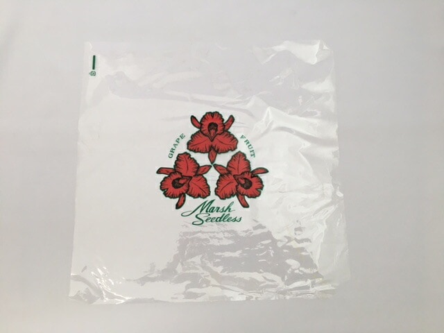 オリジナル 敷紙 グレープフルーツ フィルム 包み 0.02×320×330mm 1冊 50枚  カトレア柄 OPP シート 敷き紙 敷紙 贈答 保護 包む かご盛り 篭盛り グレープ フルーツ 果物