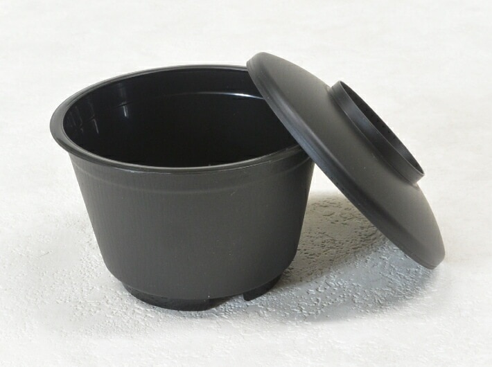 【セット】 茶碗蒸し GS-200 黒 耐熱カップ 容量198cc 蓋付セット【50枚】 使い捨て レンジ対応 テイクアウト 直径89 × 57 mm（底径mm） リスパック ブラック テイクアウト容器 茶わん蒸し 蒸し 蒸す 耐熱 カップ 容器 おしゃれ 使い捨て食器 使い捨て皿 器