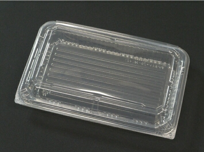 フードパック PPSAV 25-16(45)  250×157×49(本体高さ33+蓋高さ16)mm【50枚】エフピコ 穴なし レンジOK 惣菜 容器 透明 パック 使い捨て テイクアウト お持ち帰り 嵌合 25-16 レンジ 110℃ 調理 蒸し料理 温野菜 業務用 プロ用 文化祭 学園祭 デリバリー 宅配