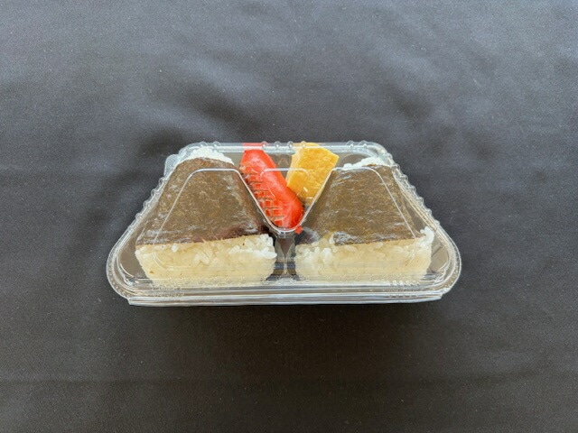 OP-142 おにぎり2個入【50枚】187×97×12/33(39)mm デンカポリマー