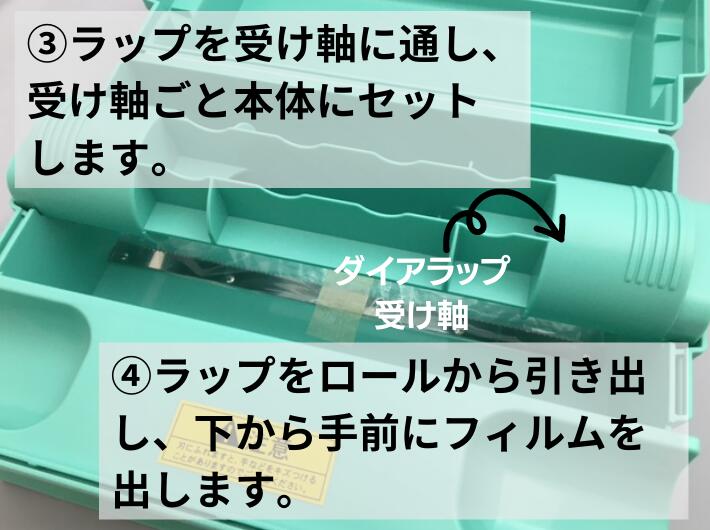 三菱樹脂　簡易手動ラップ包装機　ダイアラップカッター　300型 ダイアラップカッター 手動ラップ 包装機 1台 幅364×奥行238×高さ162mm