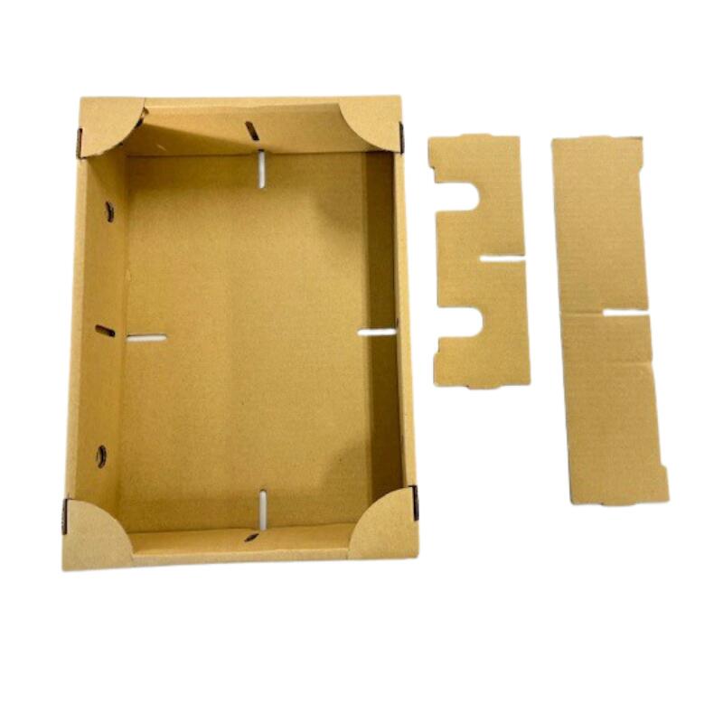 段ボール いちご300g×4Pサービス箱 235×335×80mm 組み立て BOX B段