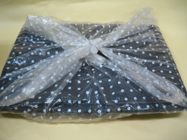 福助工業 HDポリ風呂敷 水玉白（中）1000枚 福助工業 HDポリ風呂敷 水玉白（中）1000枚