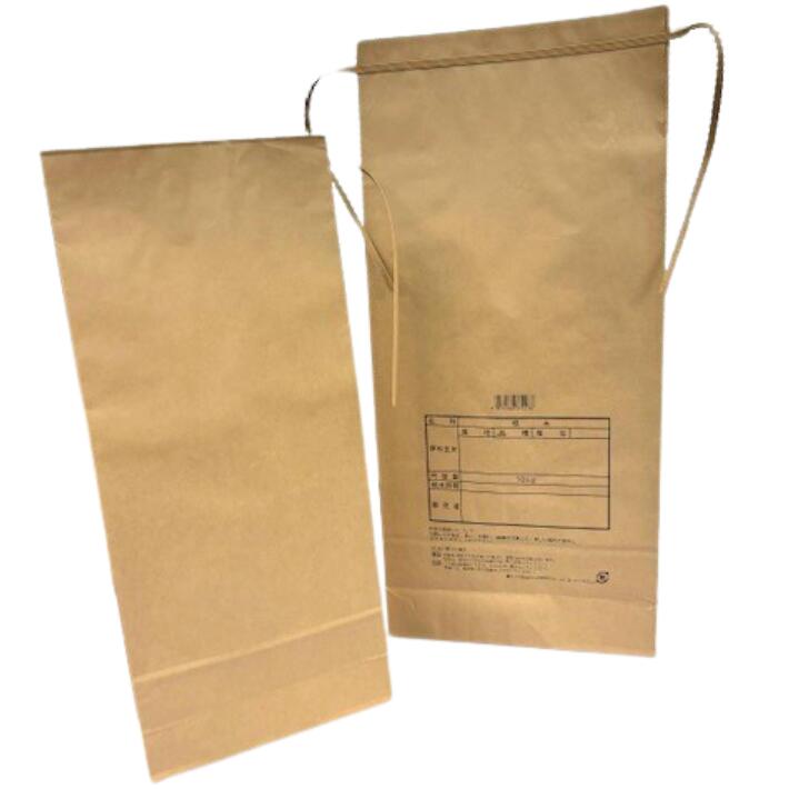 紙袋 クラフト 米袋 2kg 窓付き 3kg 5kg 10kg 無地 茶色 窓なし【20枚