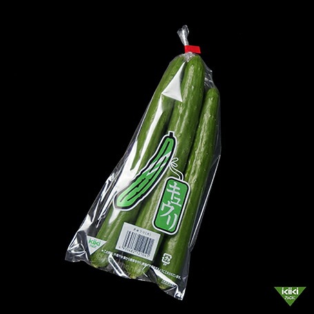 品薄 ボードン袋　8号4000枚　プラ入4穴　150㎜×250㎜　きゅうり　野菜 ボードン袋 生き生きパック OPP ボードン 「 きゅうり 大 」2穴 厚