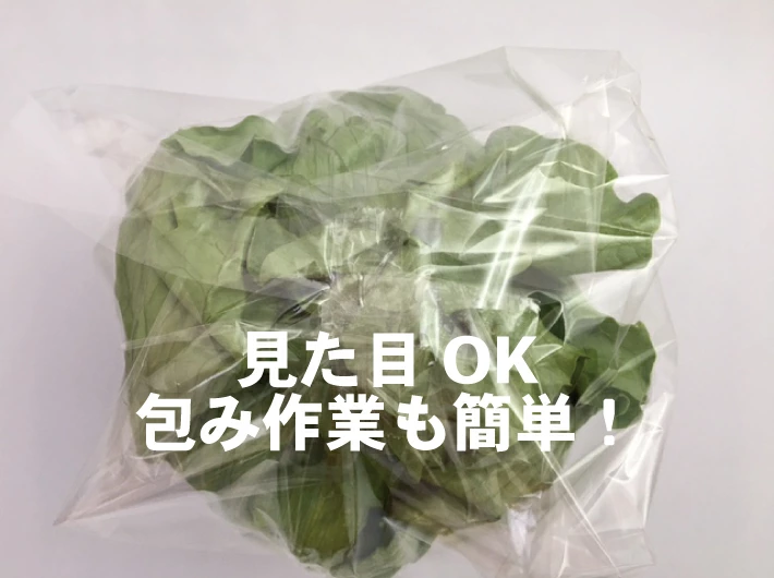 レタス特大サイズ】新製品 お試し品 オリジナル レタス 特大 向け OPP