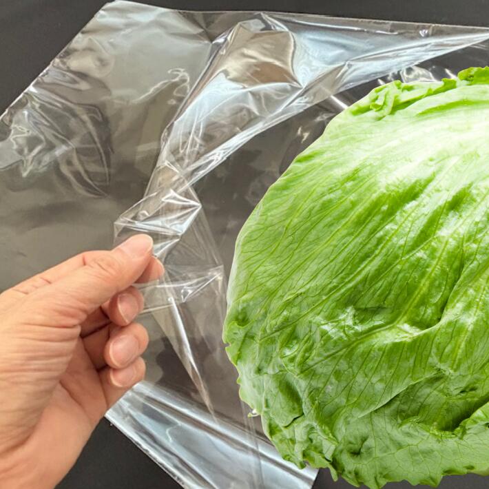 【レタス特大サイズ】新製品 お試し品 オリジナル レタス 特大 向け OPP ボードン 無地 三角袋 0.02×上幅450/下幅300×長400mm 【100枚】【1000枚】レタス キャベツ ブロッコリー 底広 穴なし水抜き付  プラマークなし 防曇袋 野菜袋 出荷袋 三角 OPP ボードン