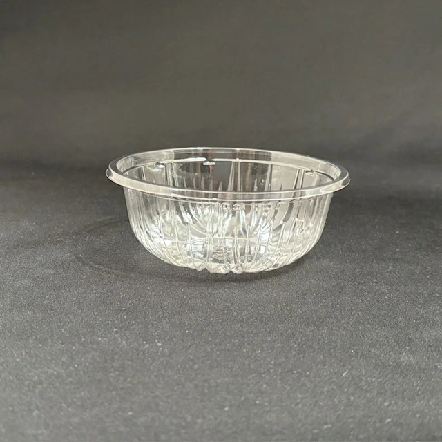 【セット】クリーンボール M 小 セット 直径130×高50ｍｍ（蓋高21ｍｍ）【50枚セット】 容器 リスパック テイクアウト容器 サラダ ボウル 使い捨て 容器 バイオ テイクアウト お持ち帰り 麺 使い捨て容器 蓋 セット 皿 透明 カットフルーツ