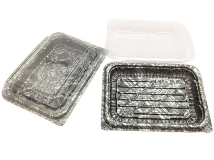 おはぎ様の専用 おはぎ 容器 バイオ ネオシェル 18-10 しとやか赤 177×104×30 蓋28mm