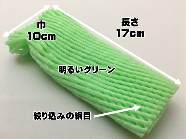 バイオ フルーツキャップ TSW-17 グリーン 緑 【ダブル】 17cm 【100個