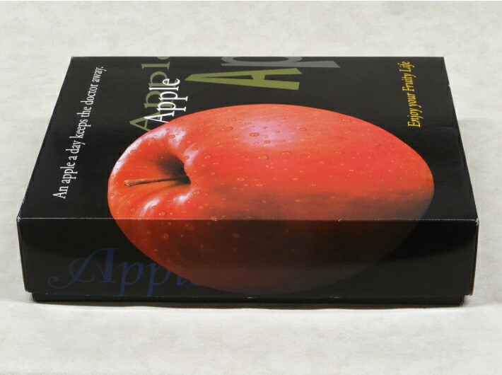 段ボール りんご箱 F・A りんご 3kg【10枚】 内寸:260×370×高さ